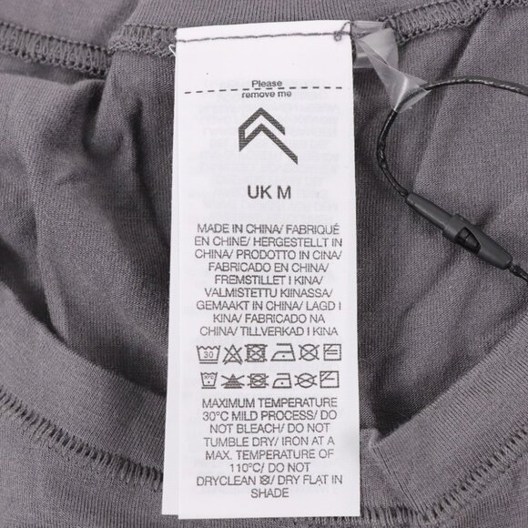 NWT Oner Active Mellow Soft Long Sleeve Top in Ash Grey Size Medium - Picture 4 of 5